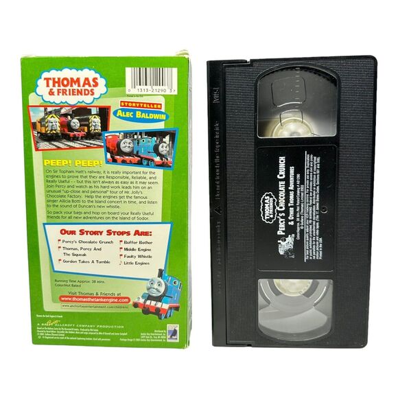Thomas the Tank Engine and Friends Percy's Chocolate Crunch VHS 2003 Train Film - Picture 3 of 5
